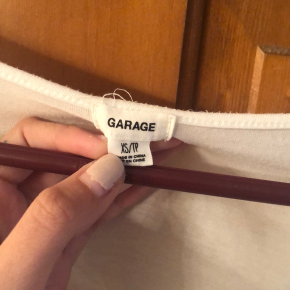 White tie shirt from Garage - Picture 3 of 3